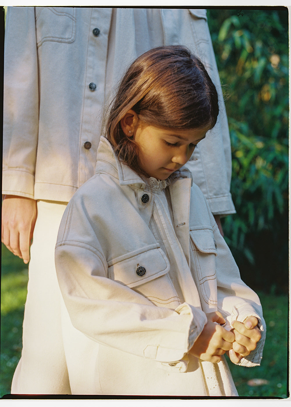 Raw Denim Overshirt Outerwear The New Society 