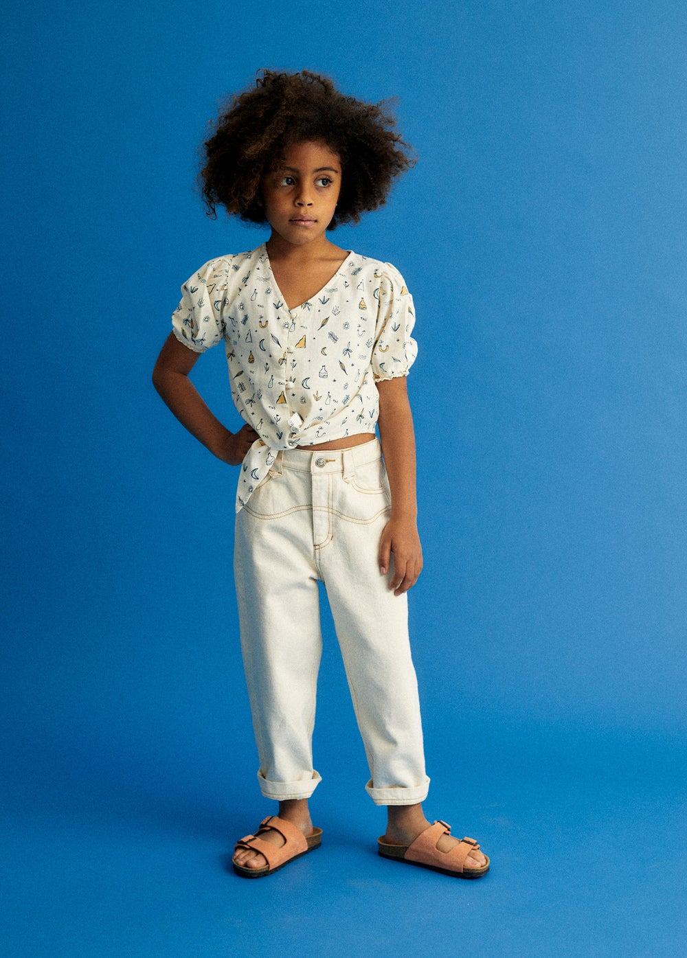 Raw Denim Pant Vanila Trousers The New Society 