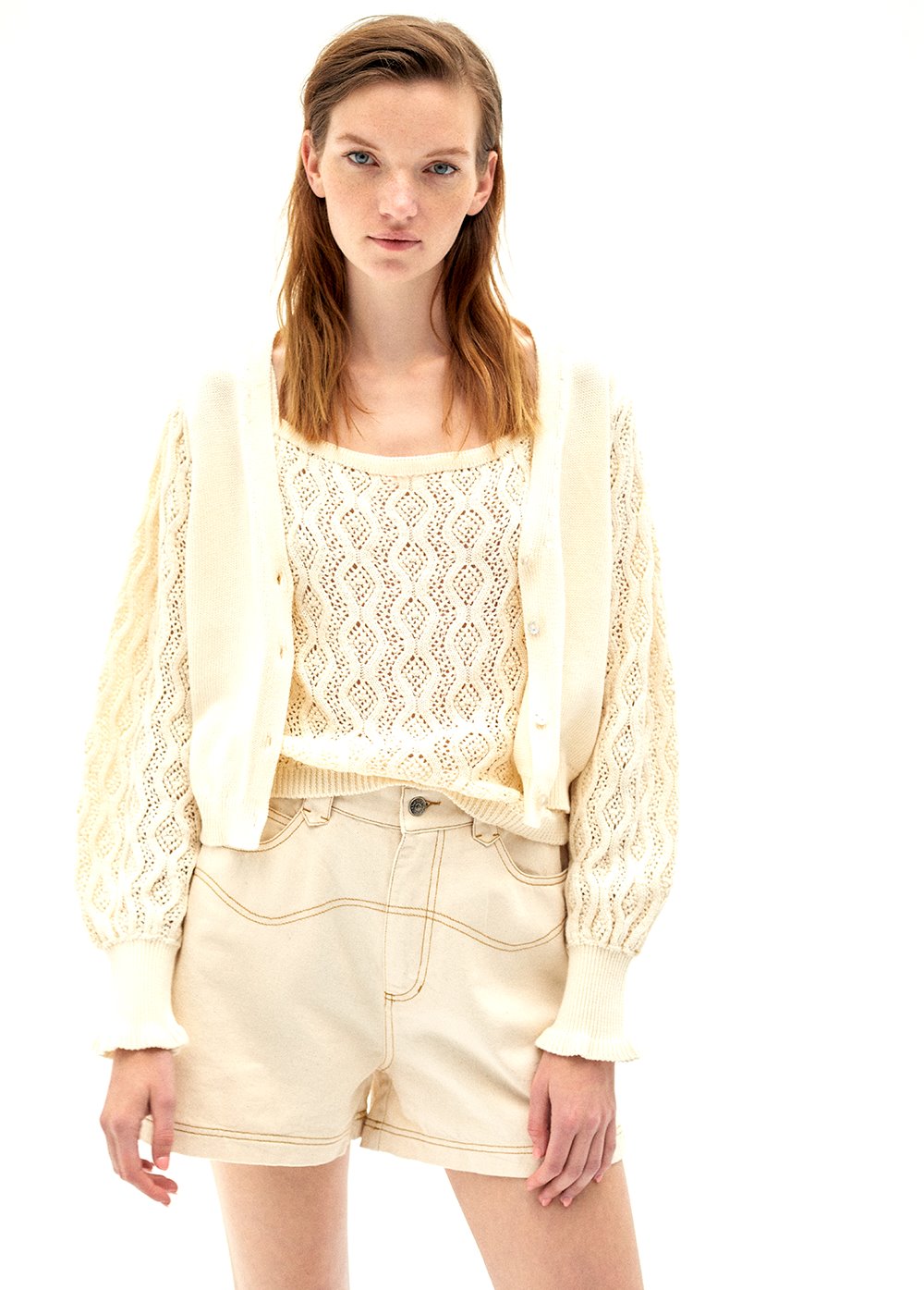 Raw Denim Woman Short Vanila Womenswear The New Society 