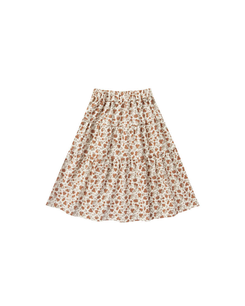 tiered midi skirt garden Skirts Neo Family 
