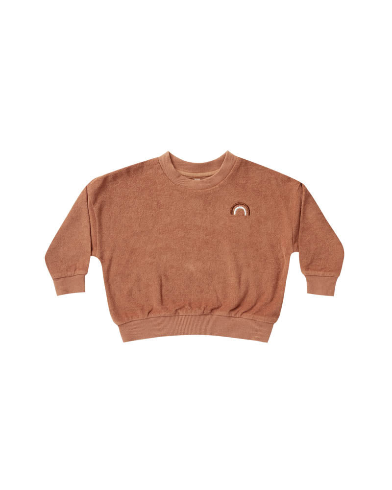 terry crewneck terracotta Sweatshirts Neo Family 