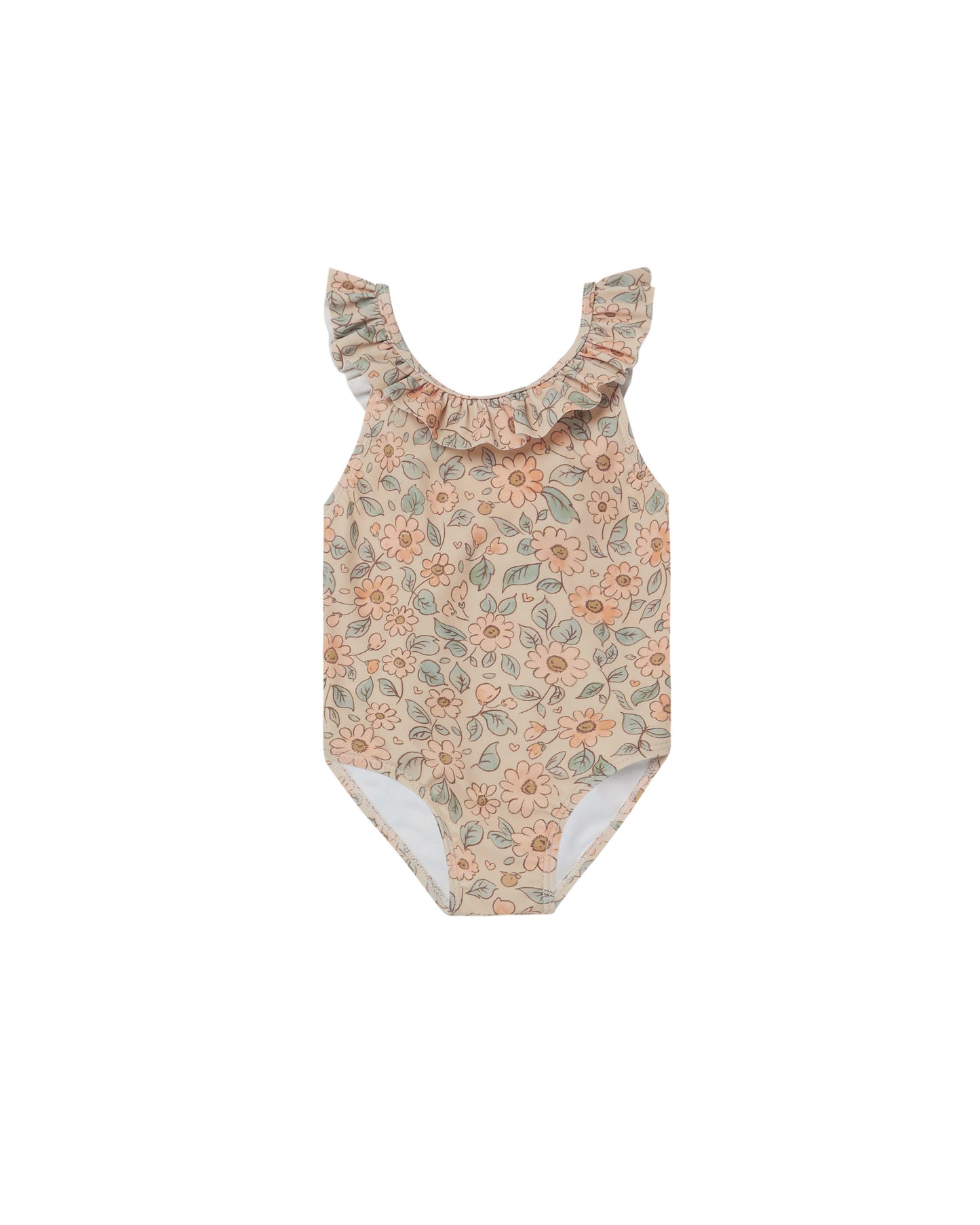 Arielle one-piece blush floral