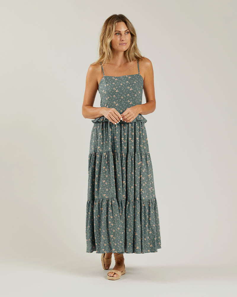 Aubrey Dress Dark Floral Dresses Neo Family 