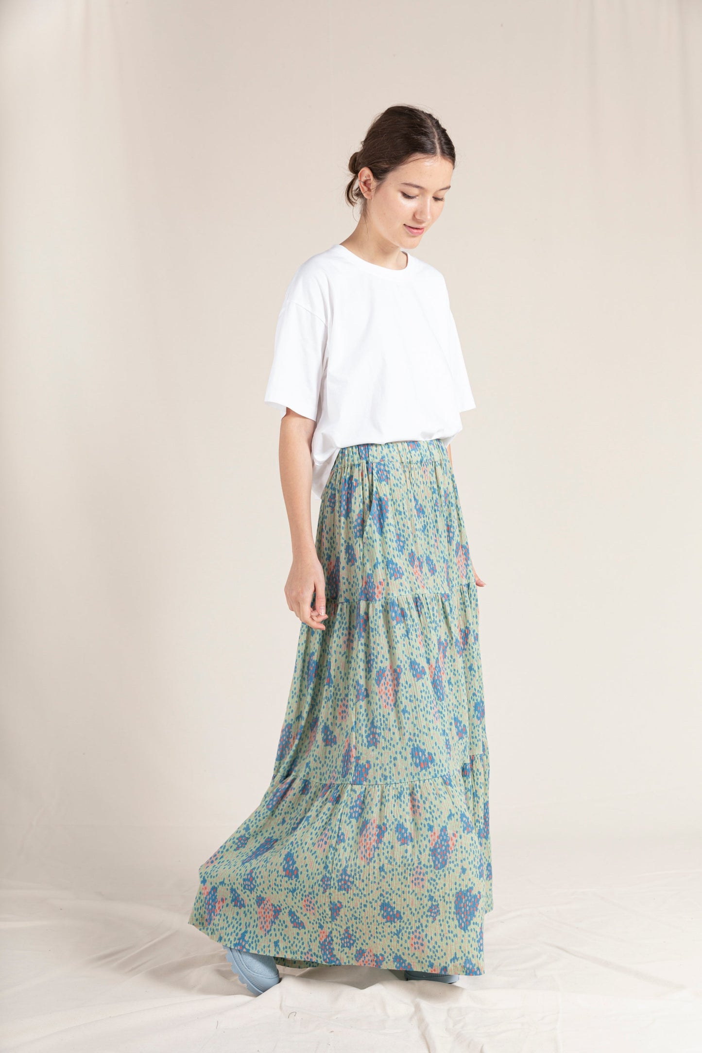 ROSA Pistache Camo - Long Skirt