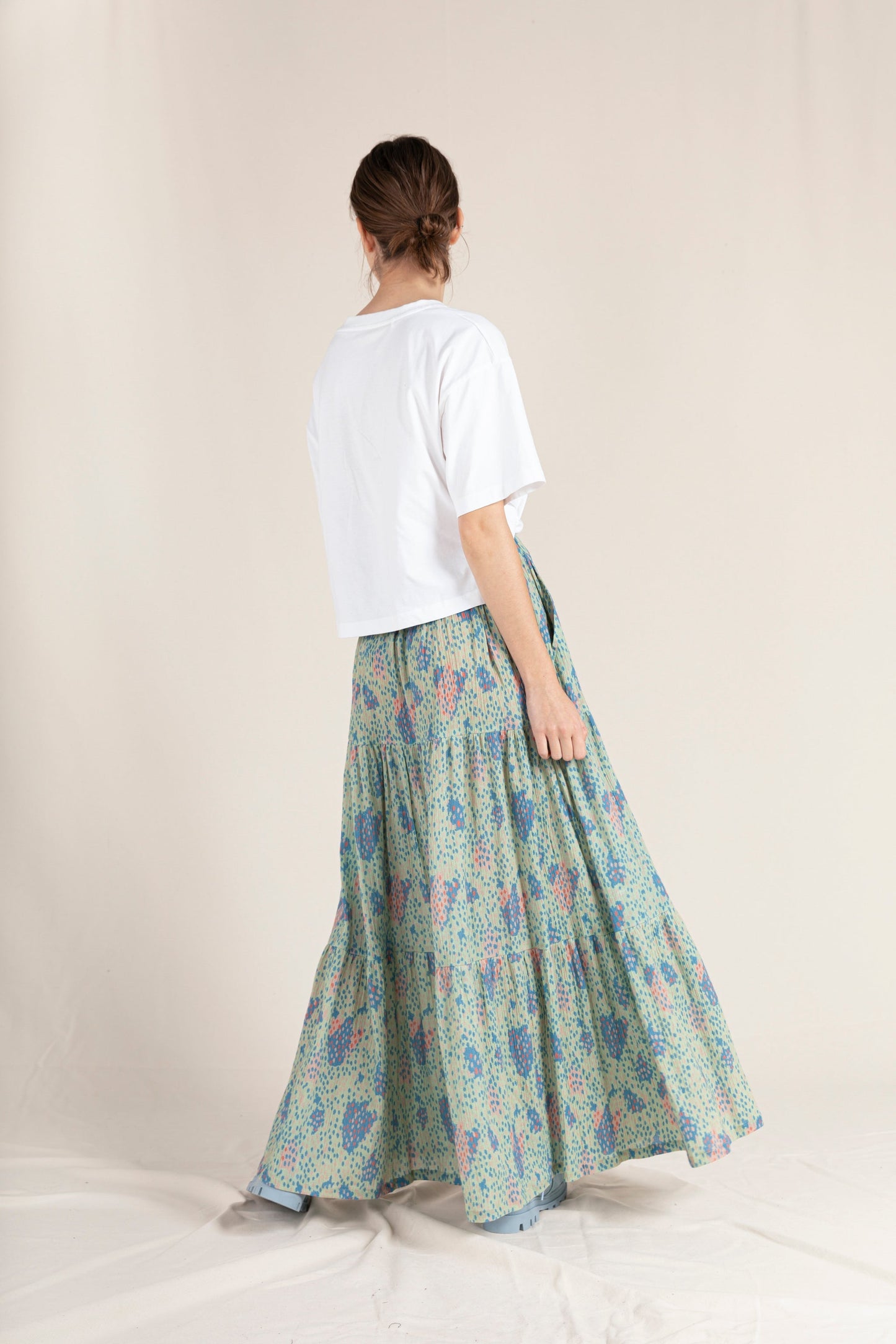 ROSA Pistache Camo - Long Skirt | Women