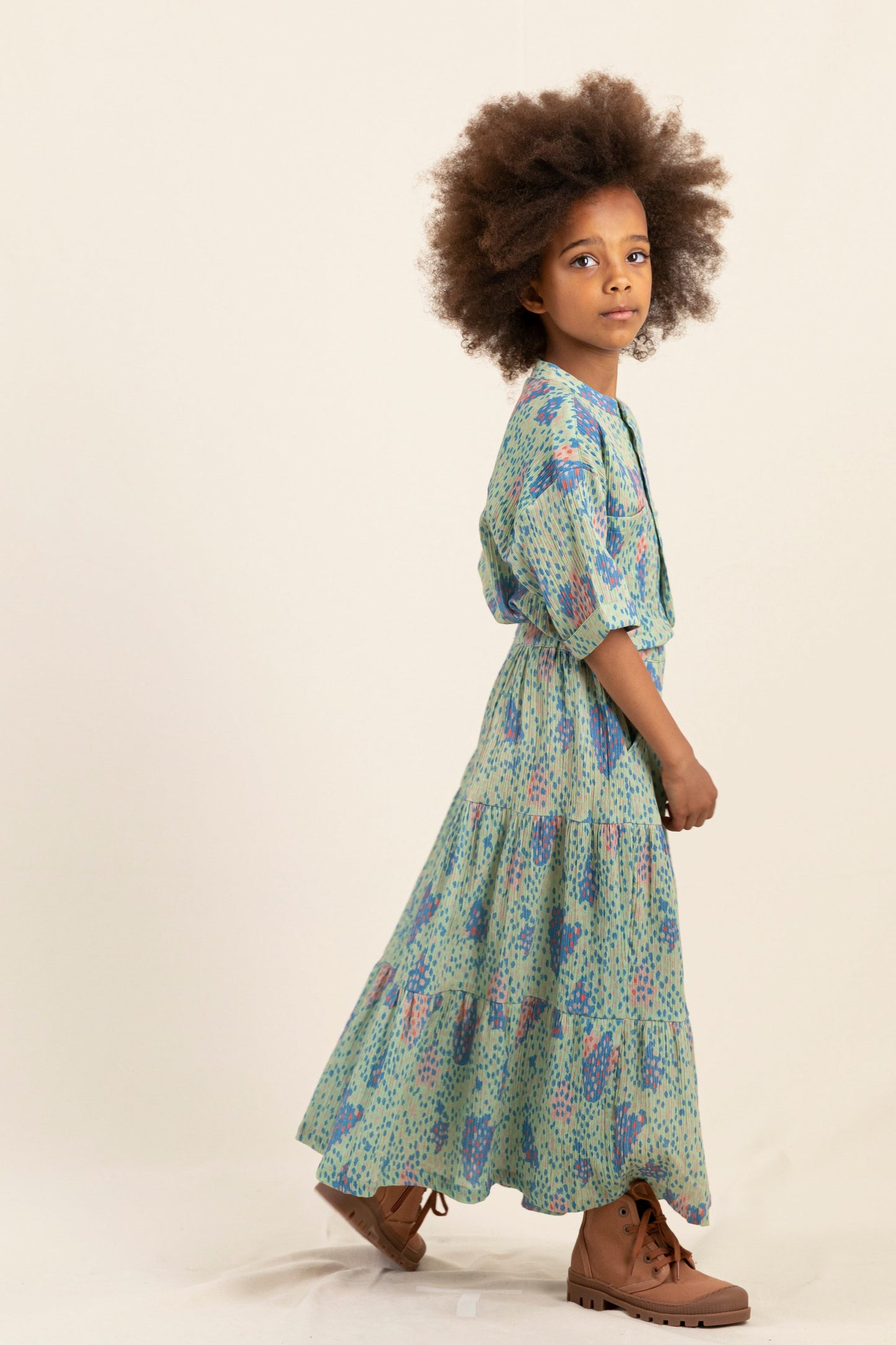 ROSA Pistache Camo - Long Skirt