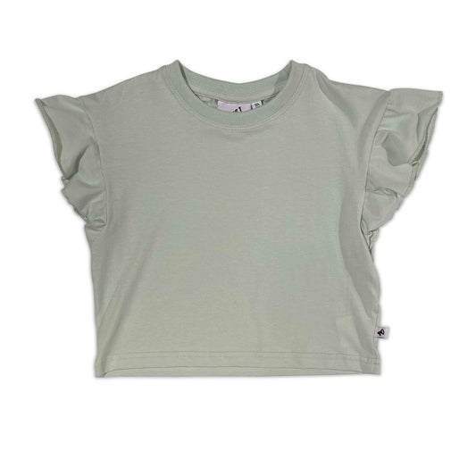 Jade Ruffle Top