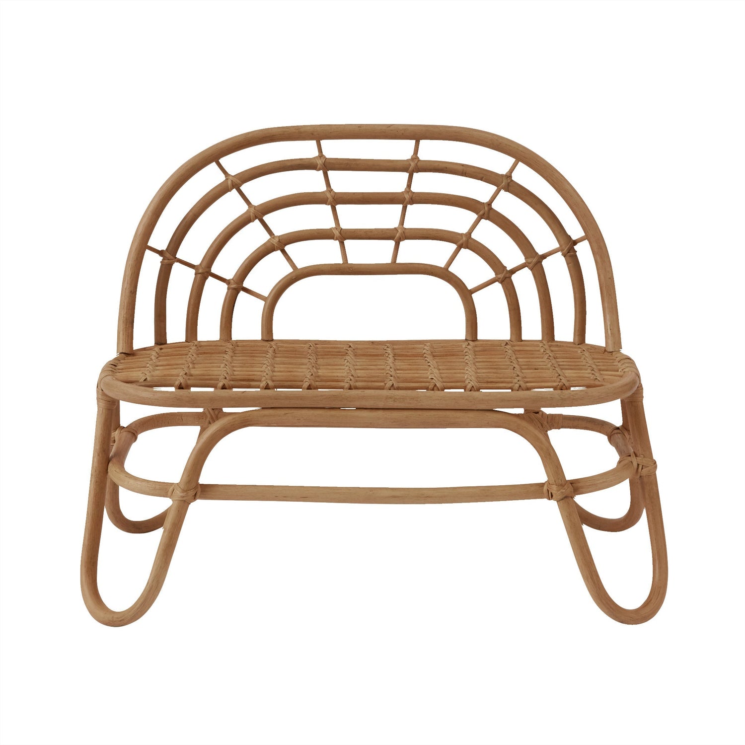 Rainbow Mini Bench - Nature Mini furniture OYOY 