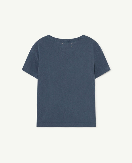 Rooster kids+ t-shirt navy the animal Tops The Animals Observatory 
