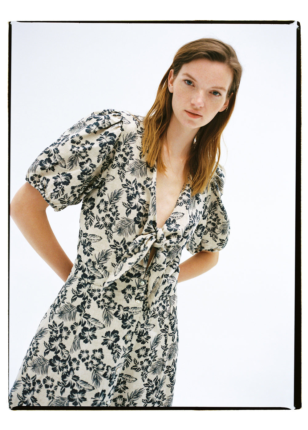 Hibiscus Woman Dress Womenswear The New Society 