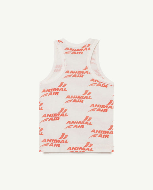 Tank Frog kids T-shirt White Animal air Tops The Animals Observatory 
