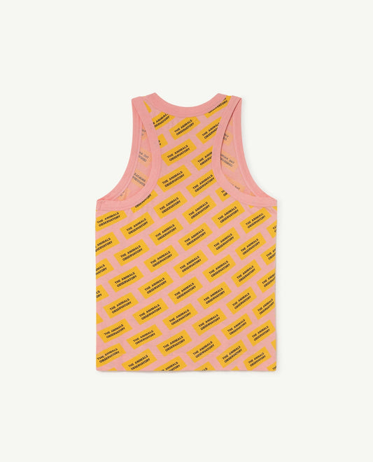 Tank Frog kids T-shirt Pink the animals Tops The Animals Observatory 