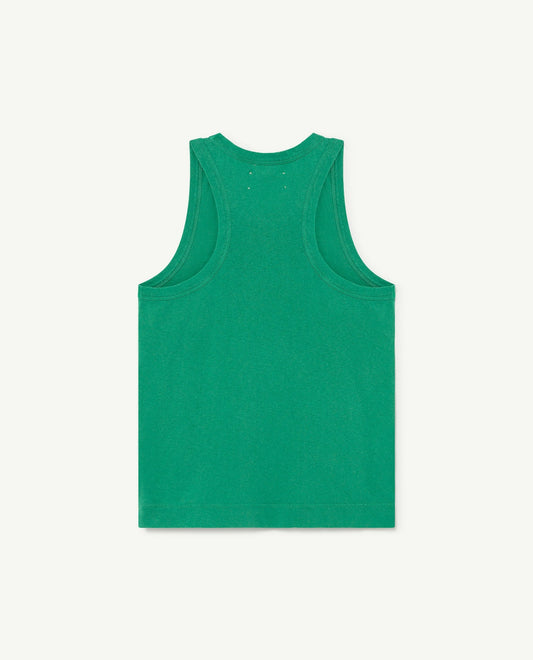 Tank Frog kids t-shirt Green 15 Tops The Animals Observatory 
