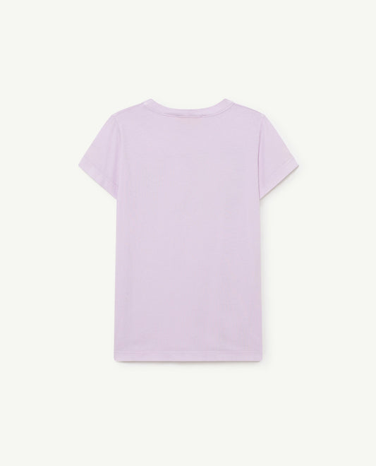 Hippo kids t-shirt Lilac Tops The Animals Observatory 