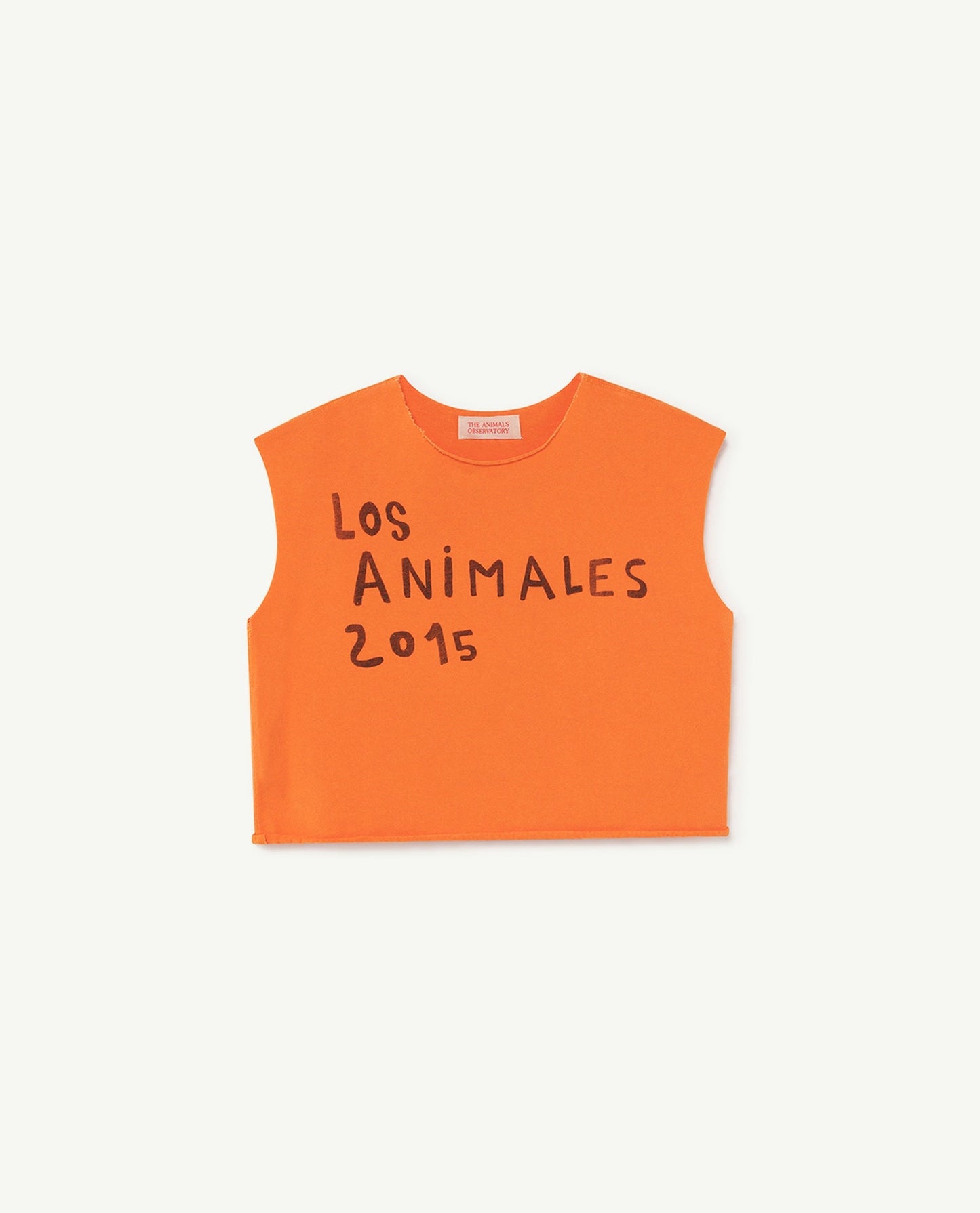 Prawn kids t-shirt Orange los animales Tops The Animals Observatory 