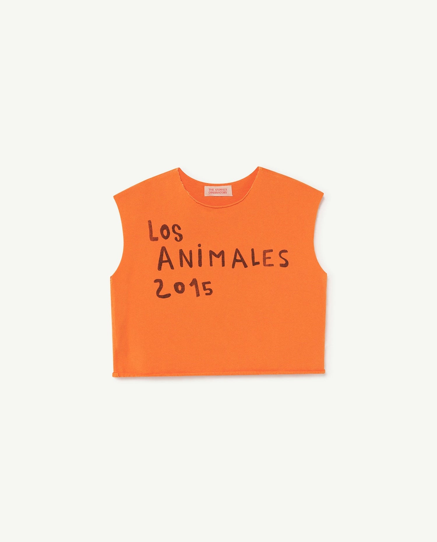 Prawn kids t-shirt Orange los animales Tops The Animals Observatory 