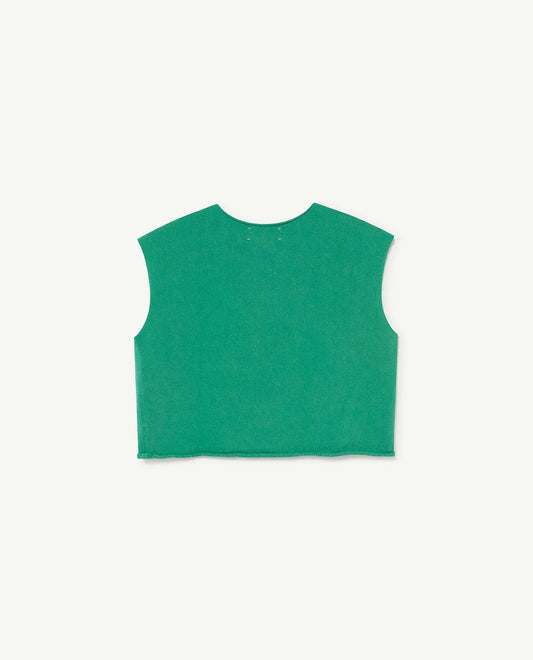 Prawn T-shirt Green los animales Tops The Animals Observatory 