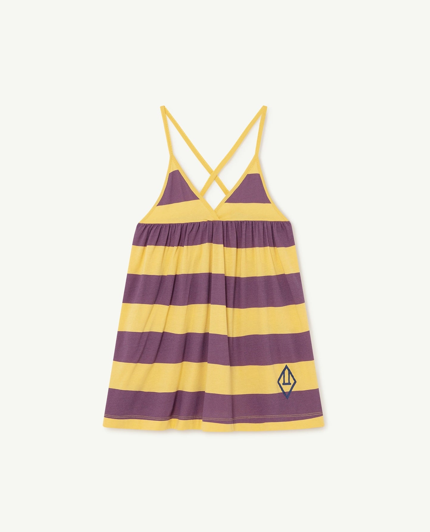 Otter dress Yellow Stripes Dresses The Animals Observatory 