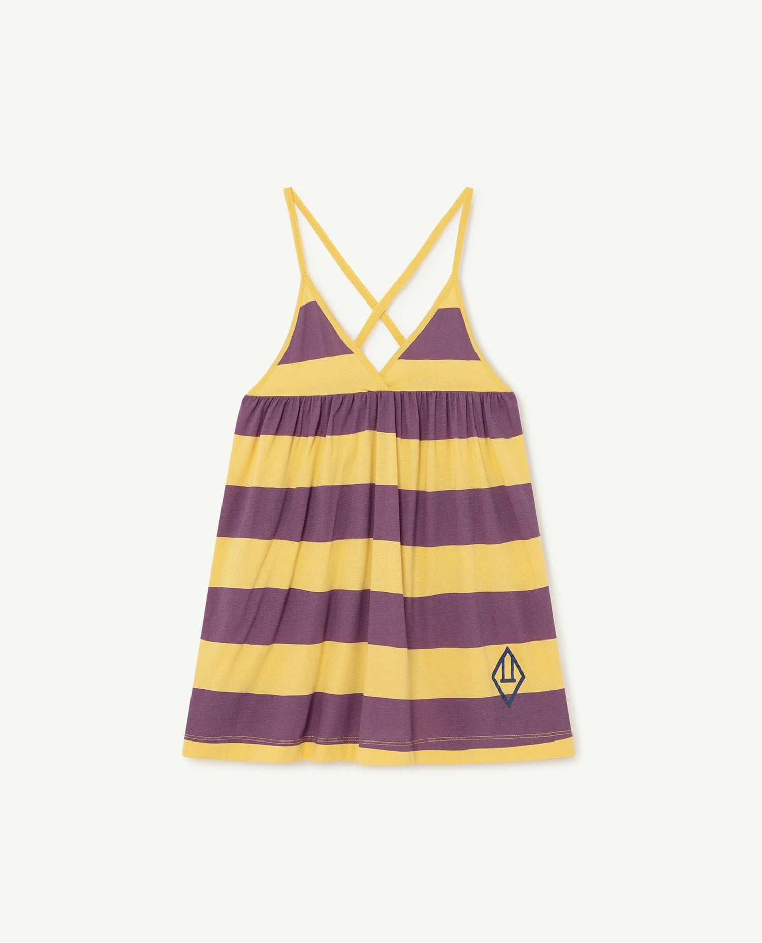 Otter dress Yellow Stripes Dresses The Animals Observatory 