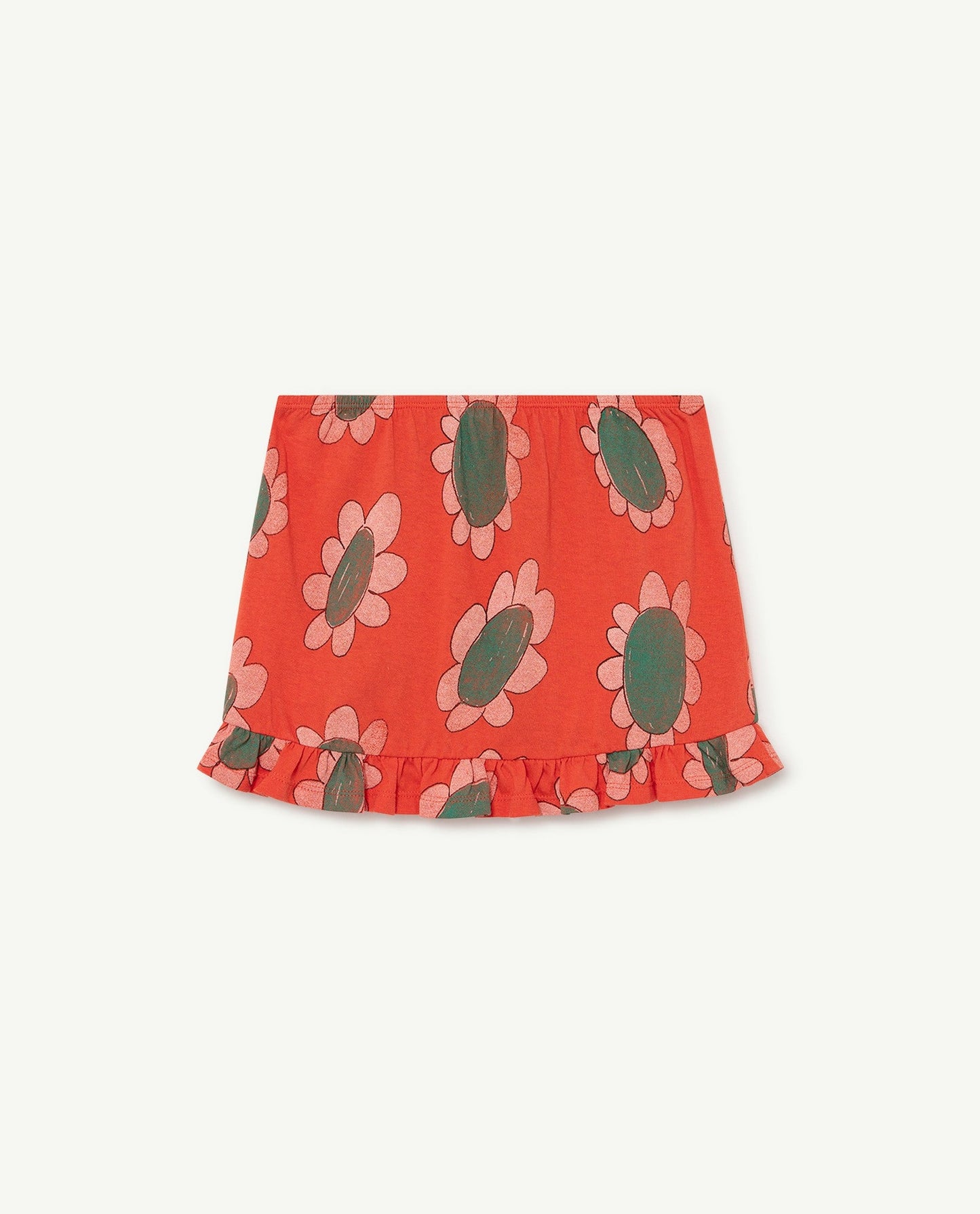 Ferret kids skirt red flowers Skirts The Animals Observatory 