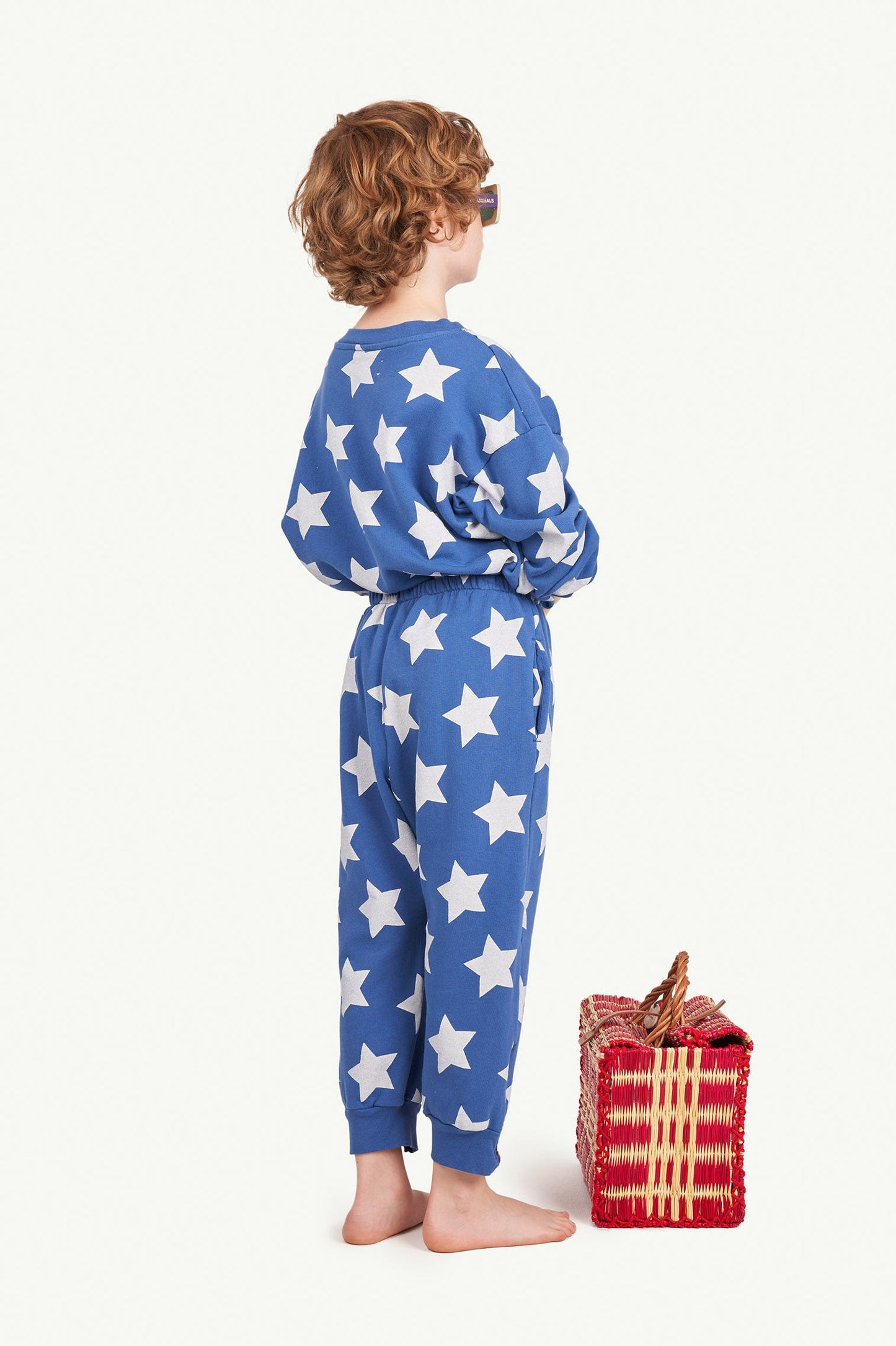 Panther pants Blue Stars Trousers The Animals Observatory 