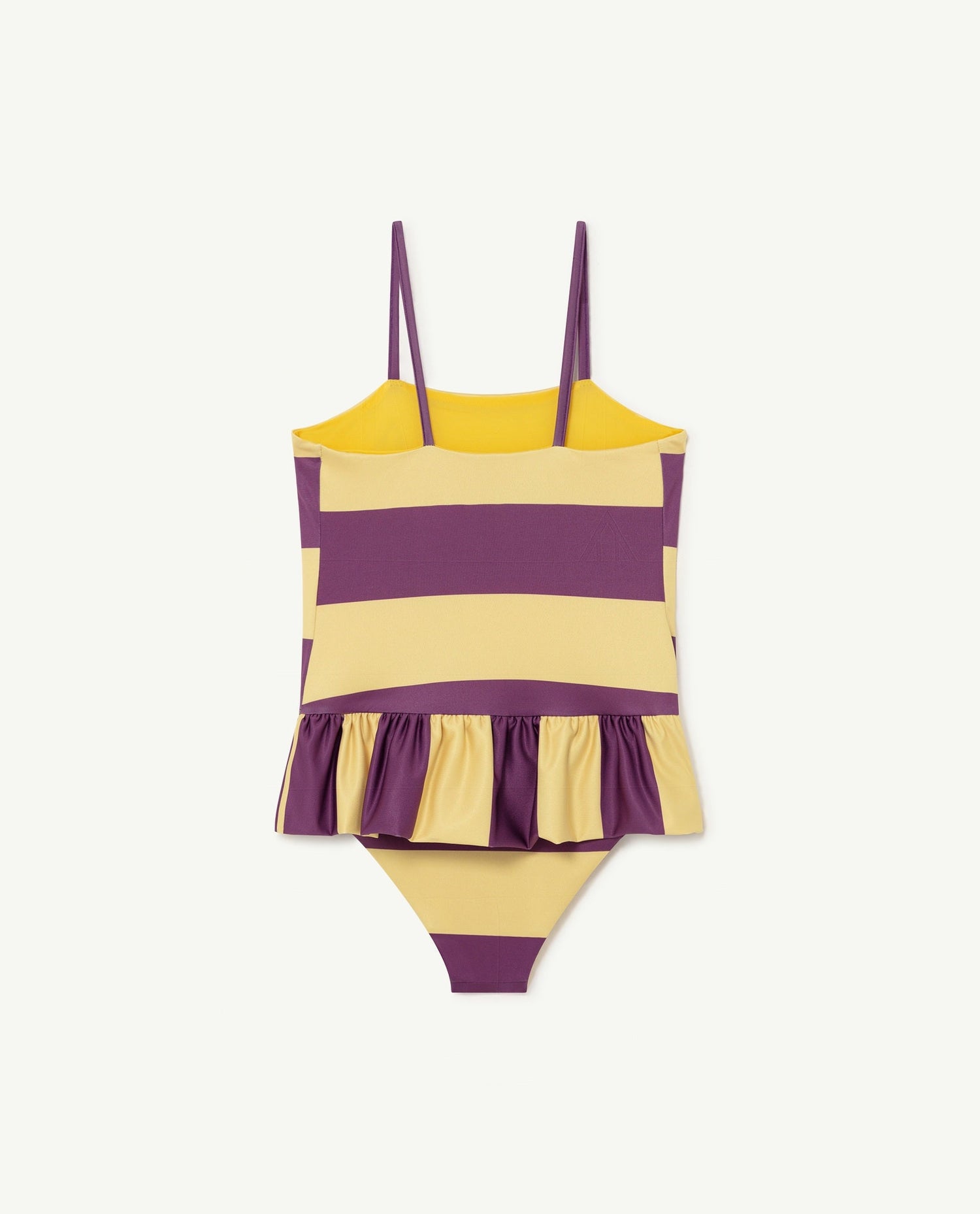 Clownfish kids swimsuit yellow Stripes Swimwear The Animals Observatory 