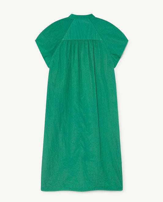 Swallow kids dress Green Dresses The Animals Observatory 