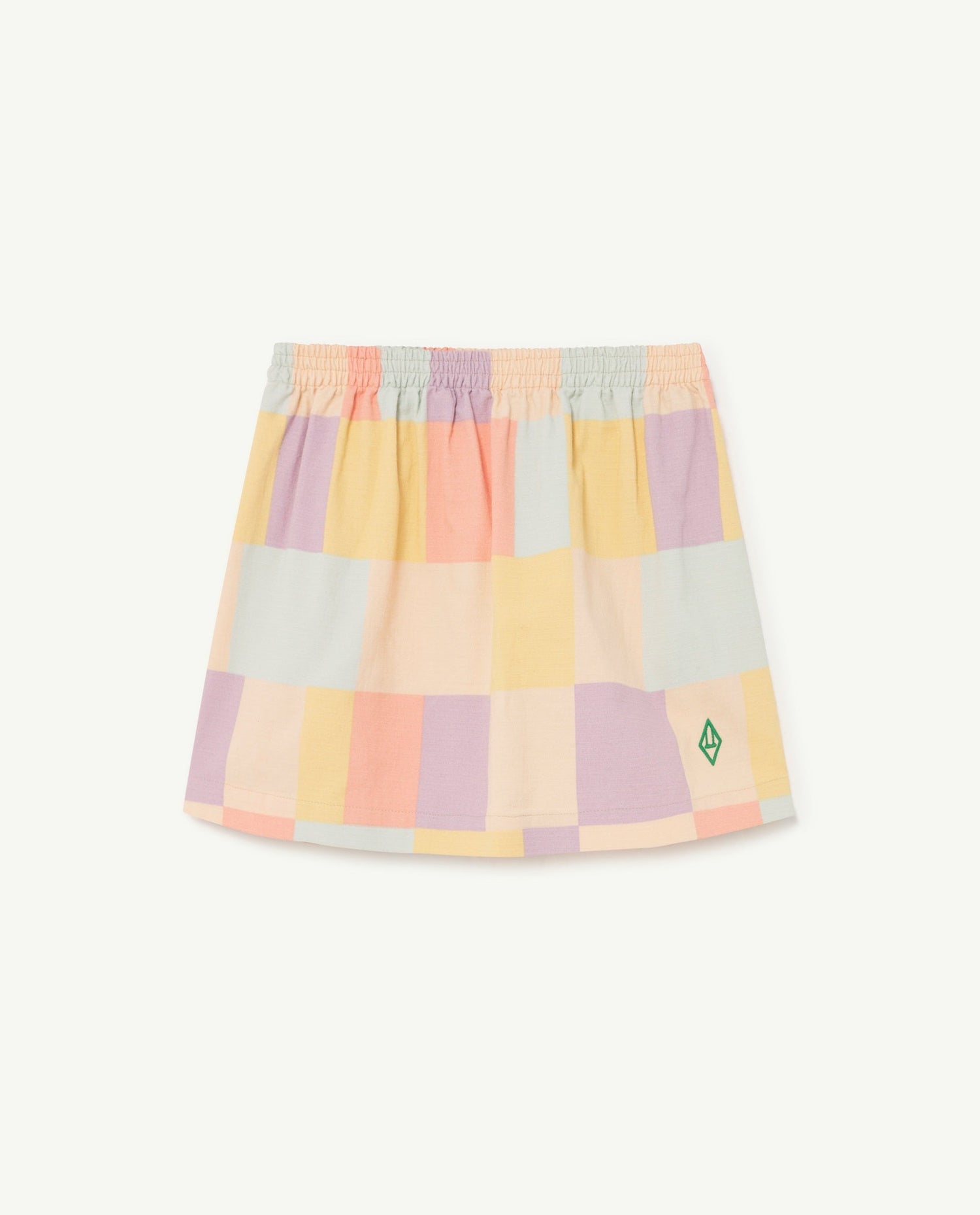 Wombat skirt Beige cubes Skirts The Animals Observatory 