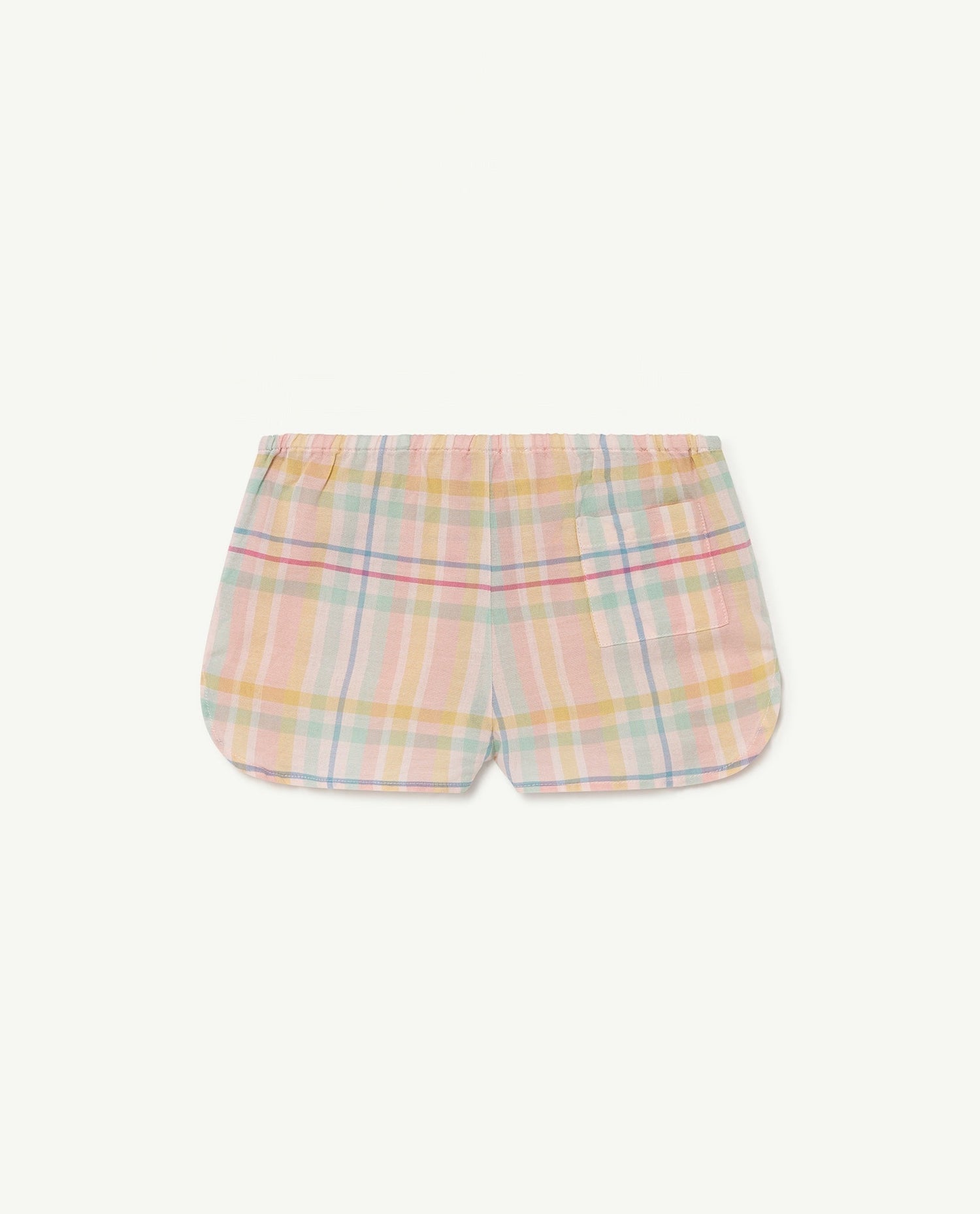 Clam kids pants pink logo Trousers The Animals Observatory 