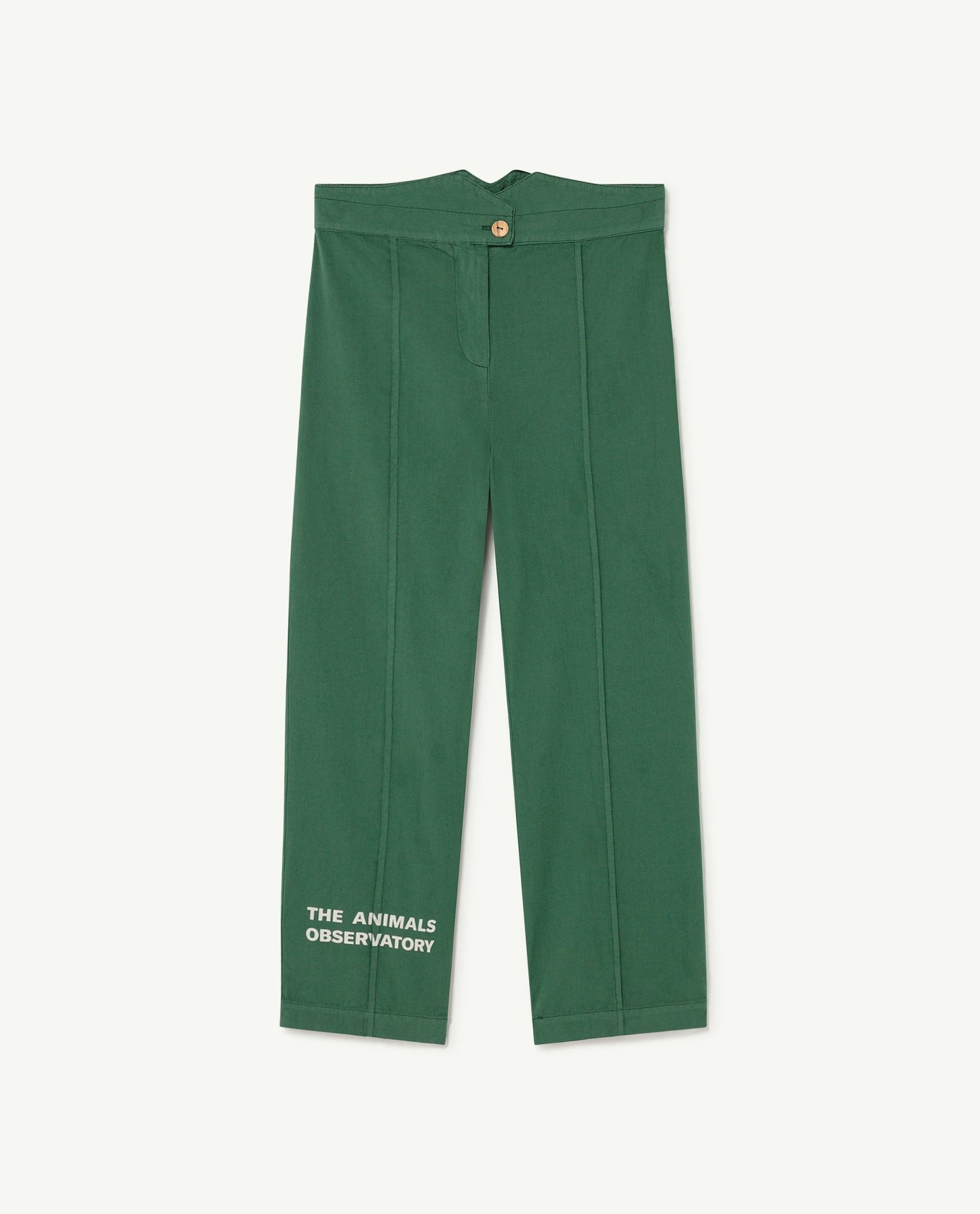 Porcupine kids pants green the animals Trousers The Animals Observatory 