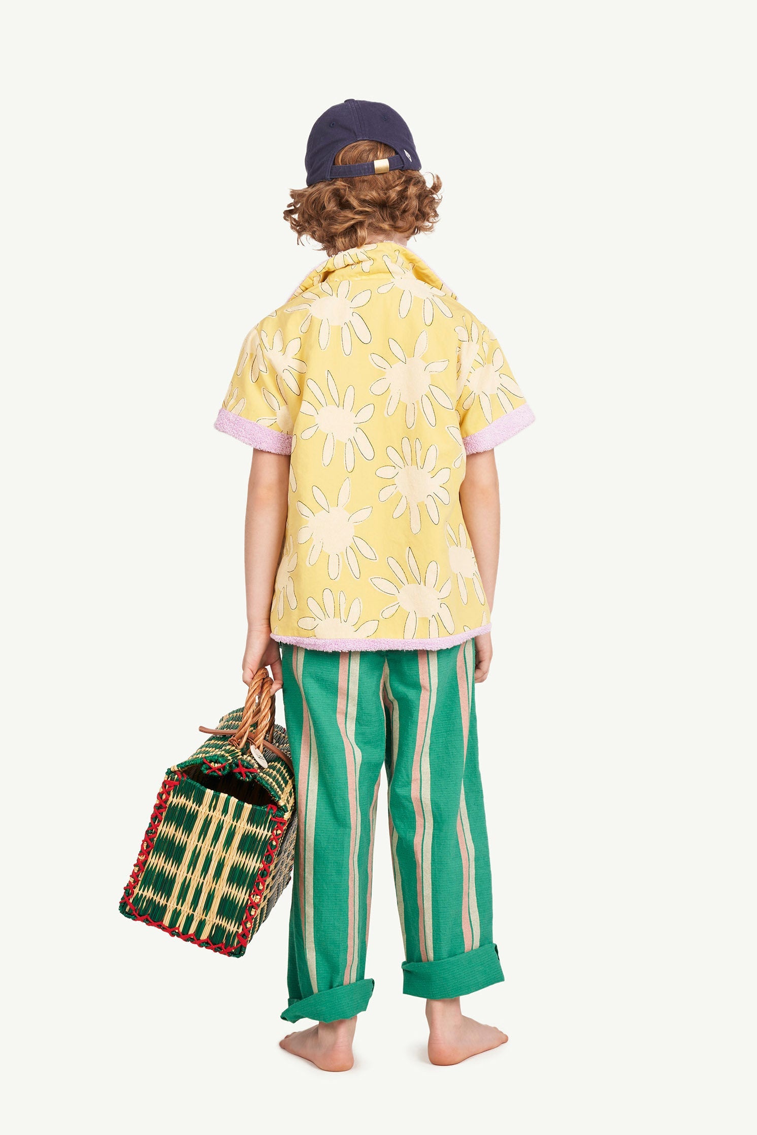 Whale kids shirt Yellow Tops The Animals Observatory 