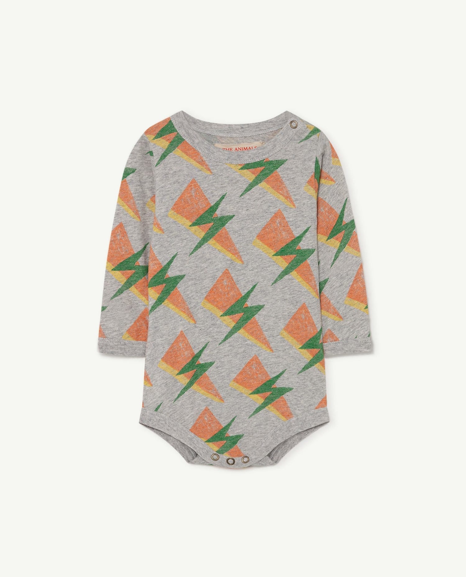 Wasp baby body Grey lightning Baby Grows The Animals Observatory 