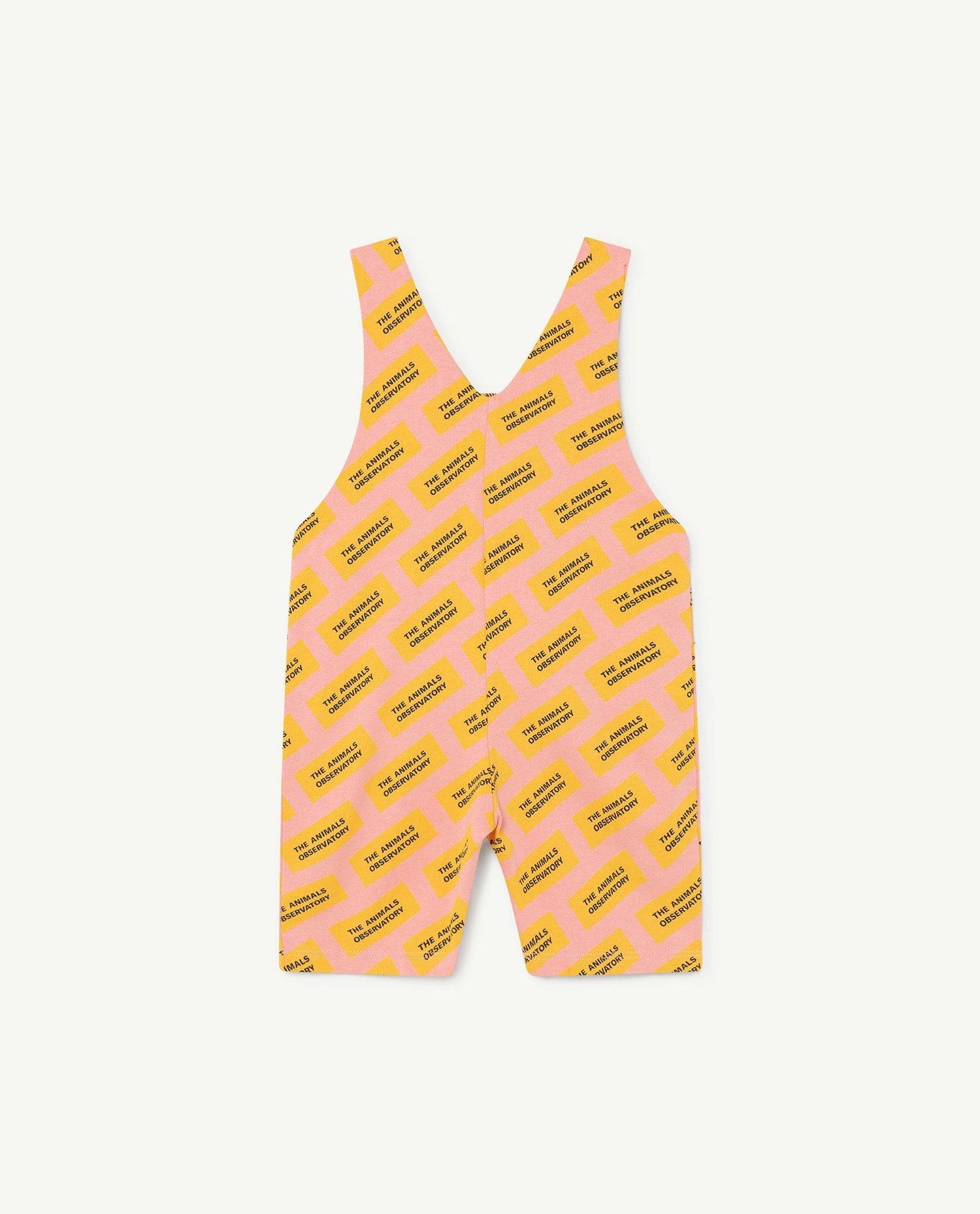 Mammoth baby jumpsuit Pink Baby Grows The Animals Observatory 