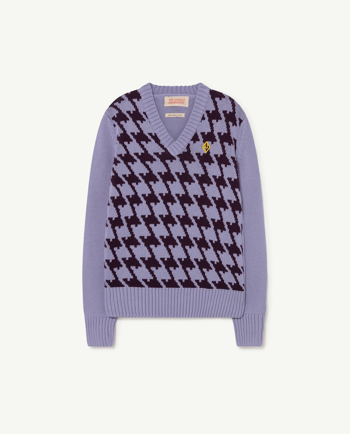Toucan sweater Lavender Knitwear The Animals Observatory 