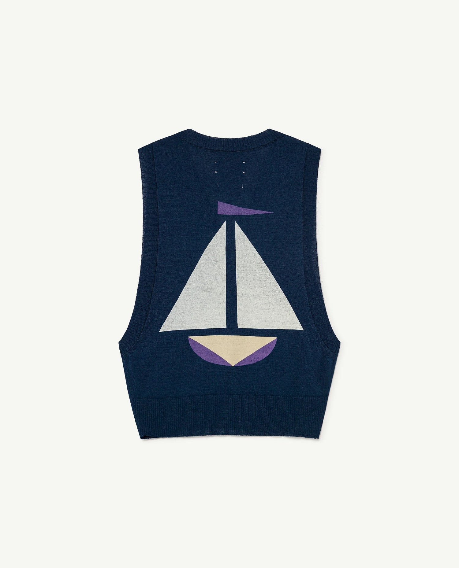 Parrot kids vest Navy Tops The Animals Observatory 