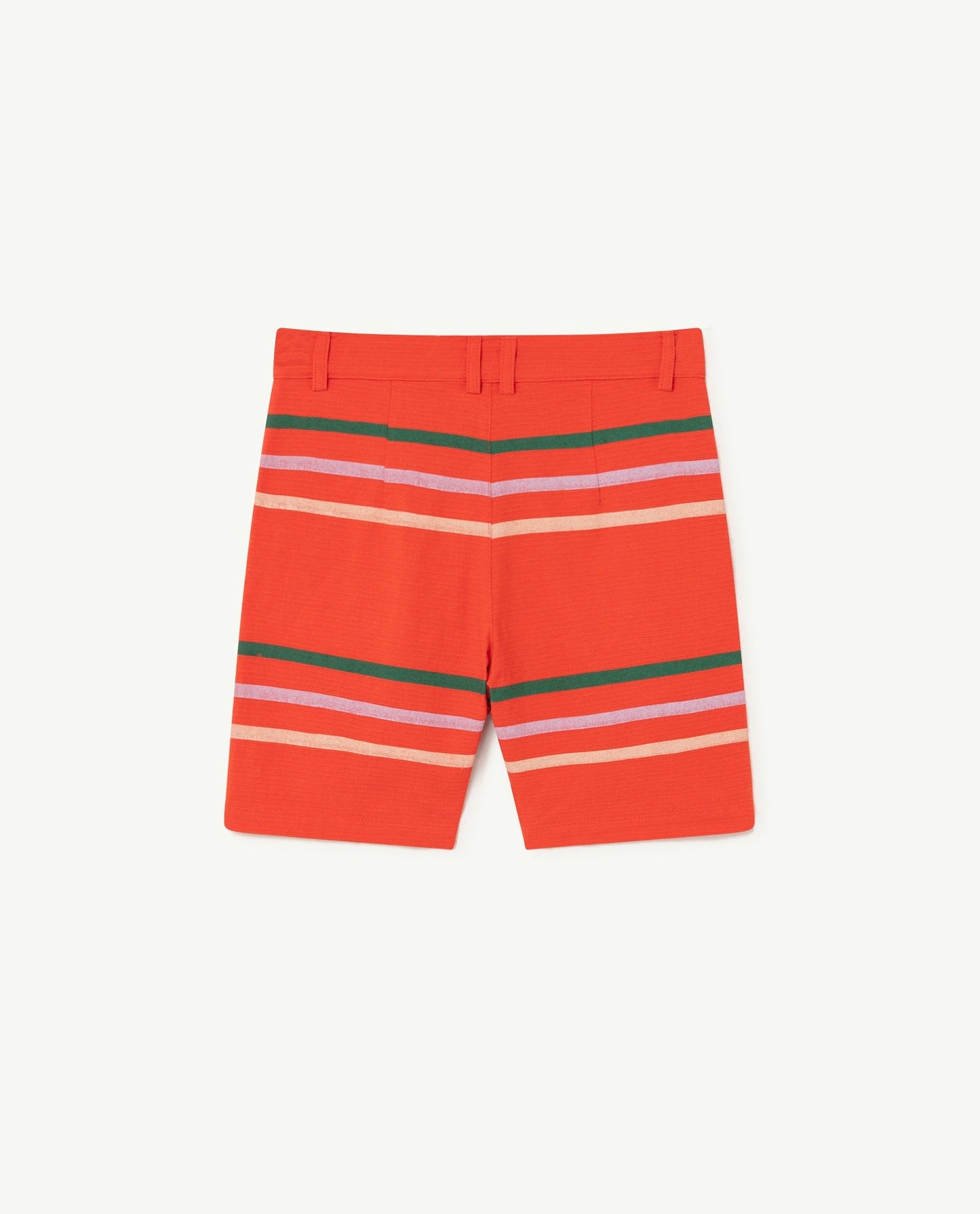 Pig kids shorts Red Stripes Shorts The Animals Observatory 