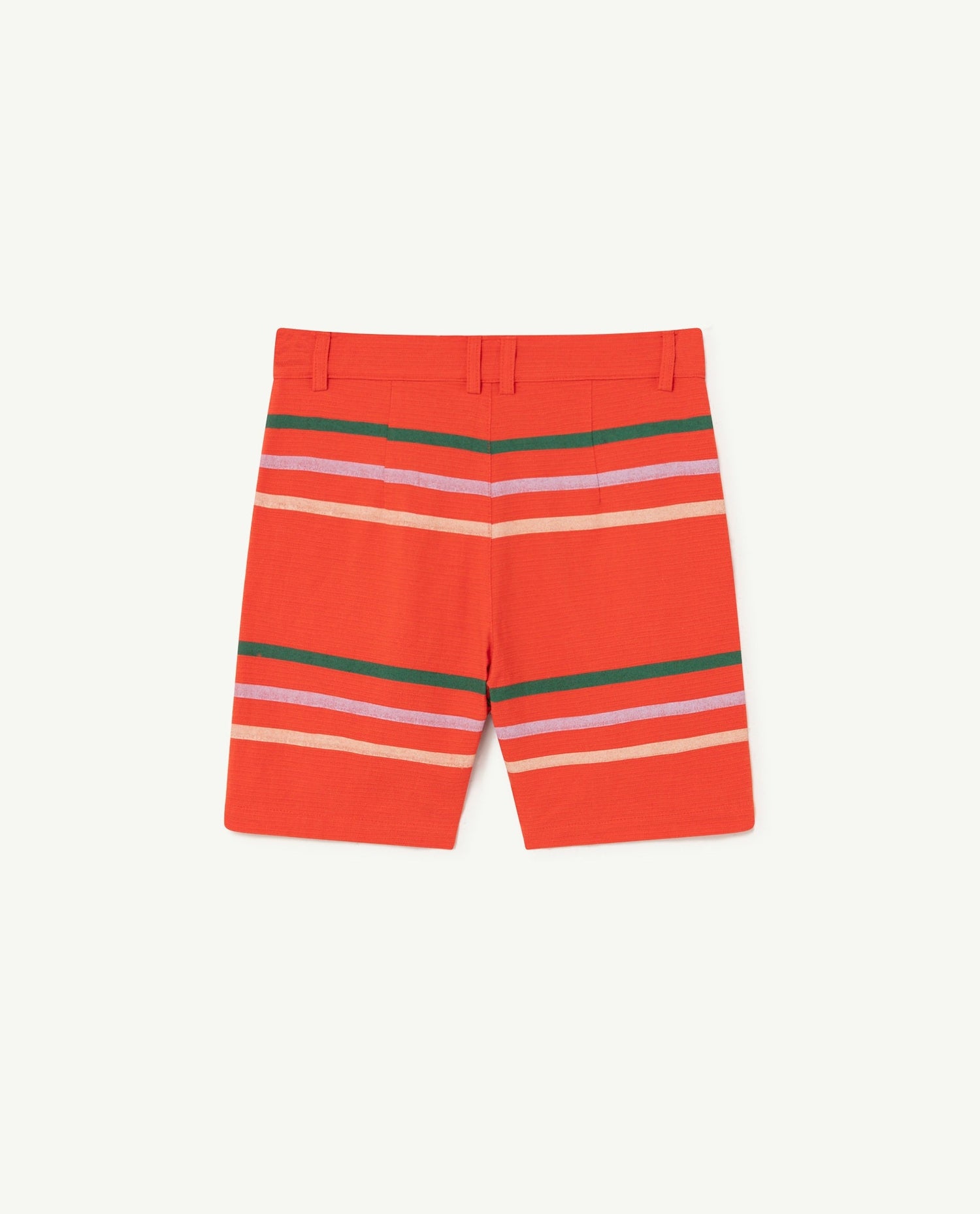 Pig kids shorts Red Stripes Shorts The Animals Observatory 