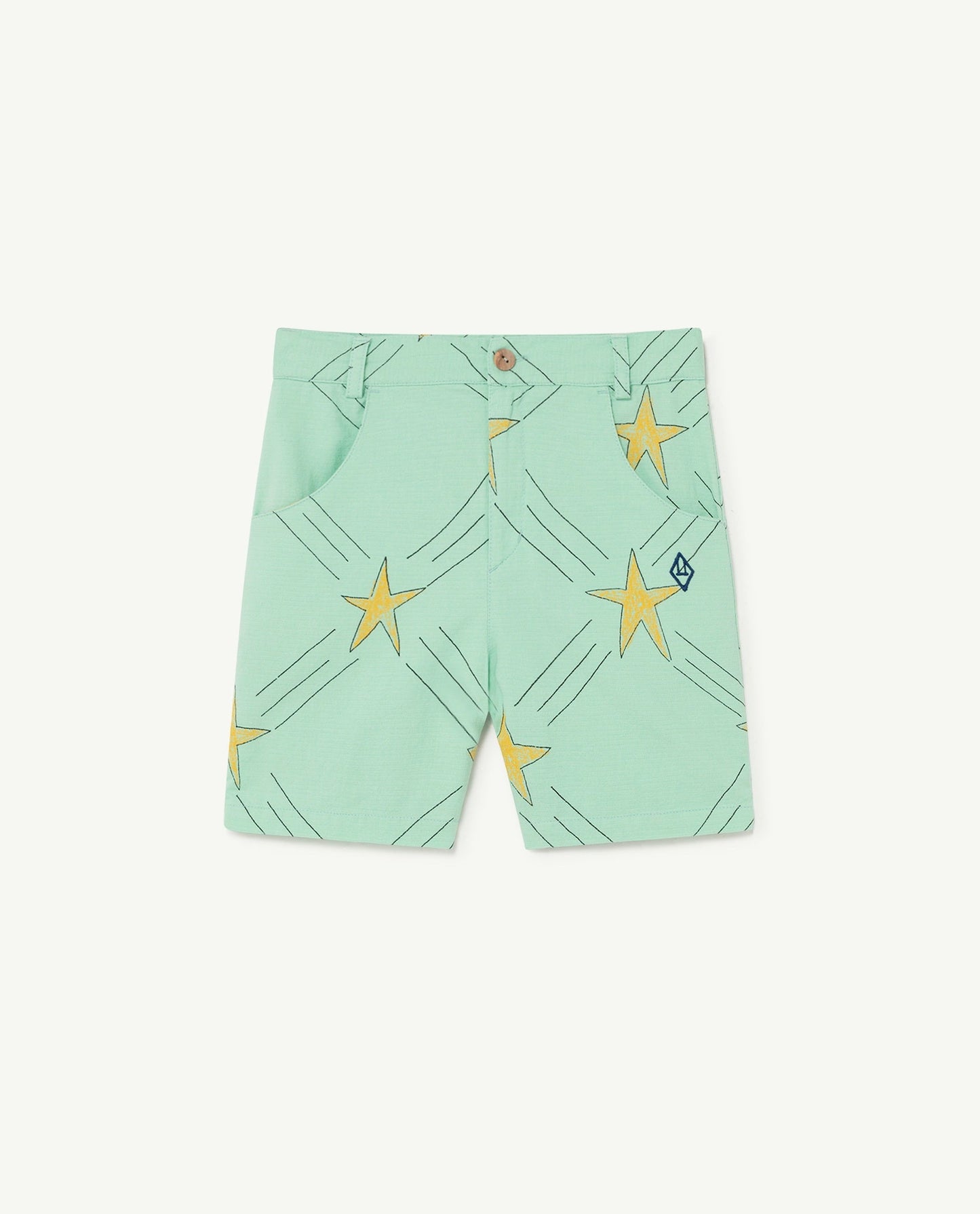 Pig kids shorts Blue Stars Shorts The Animals Observatory 