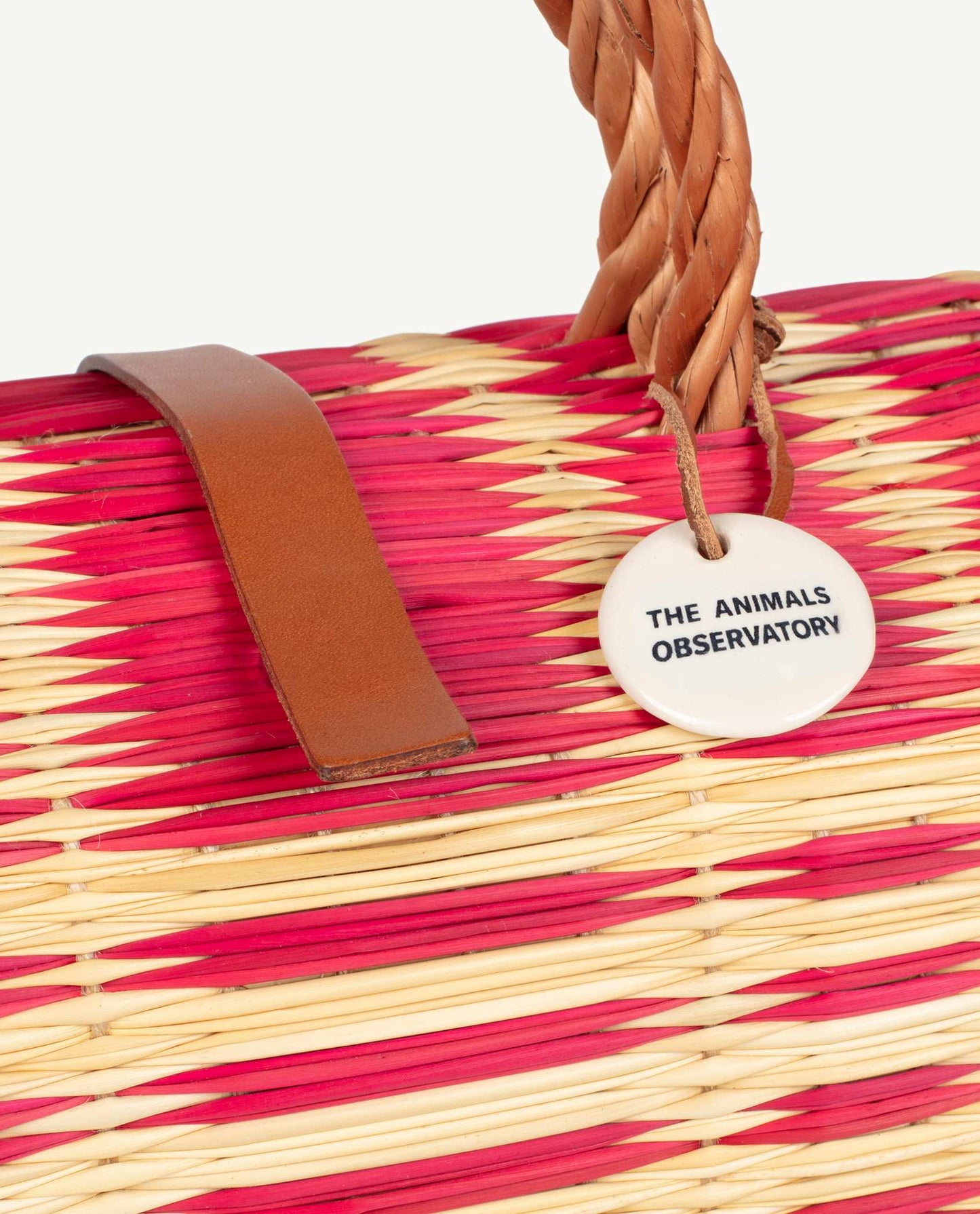 Basket bag red Accessories The Animals Observatory 