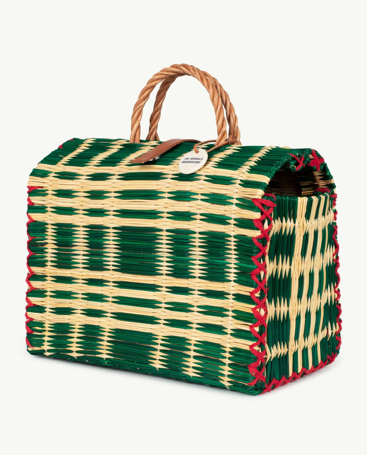 Basket bag green Accessories The Animals Observatory 