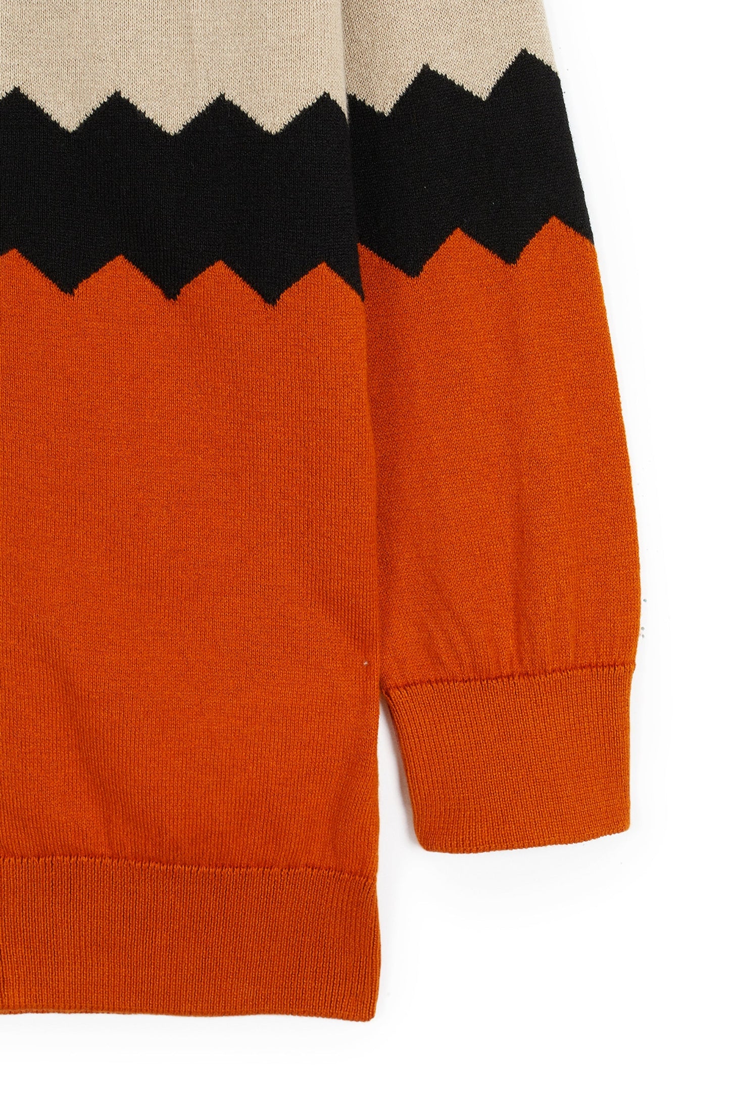 Samuel Zig Zag Orange CARDIGAN Wolf & Rita 