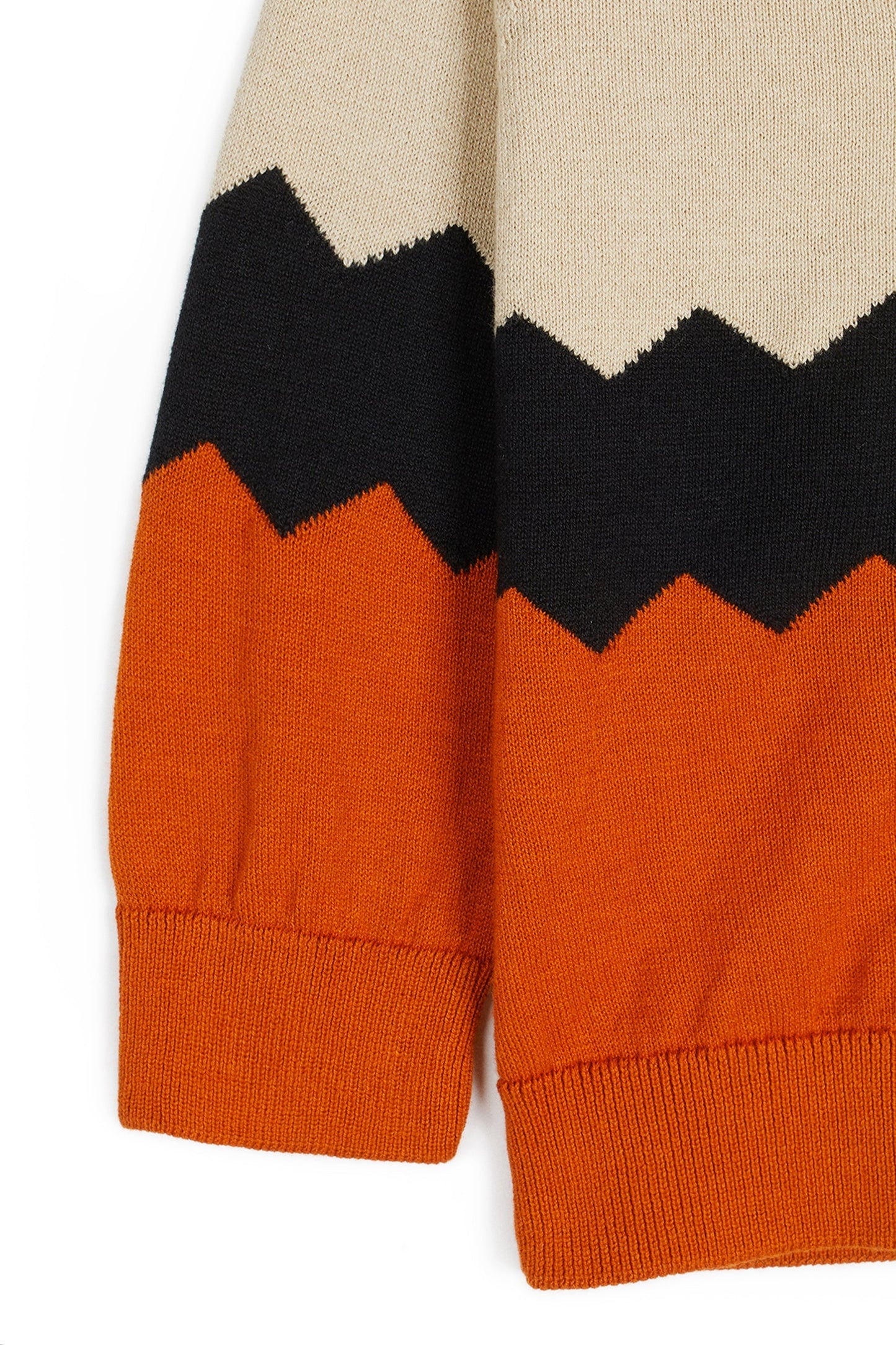 Samuel Zig Zag Orange CARDIGAN Wolf & Rita 