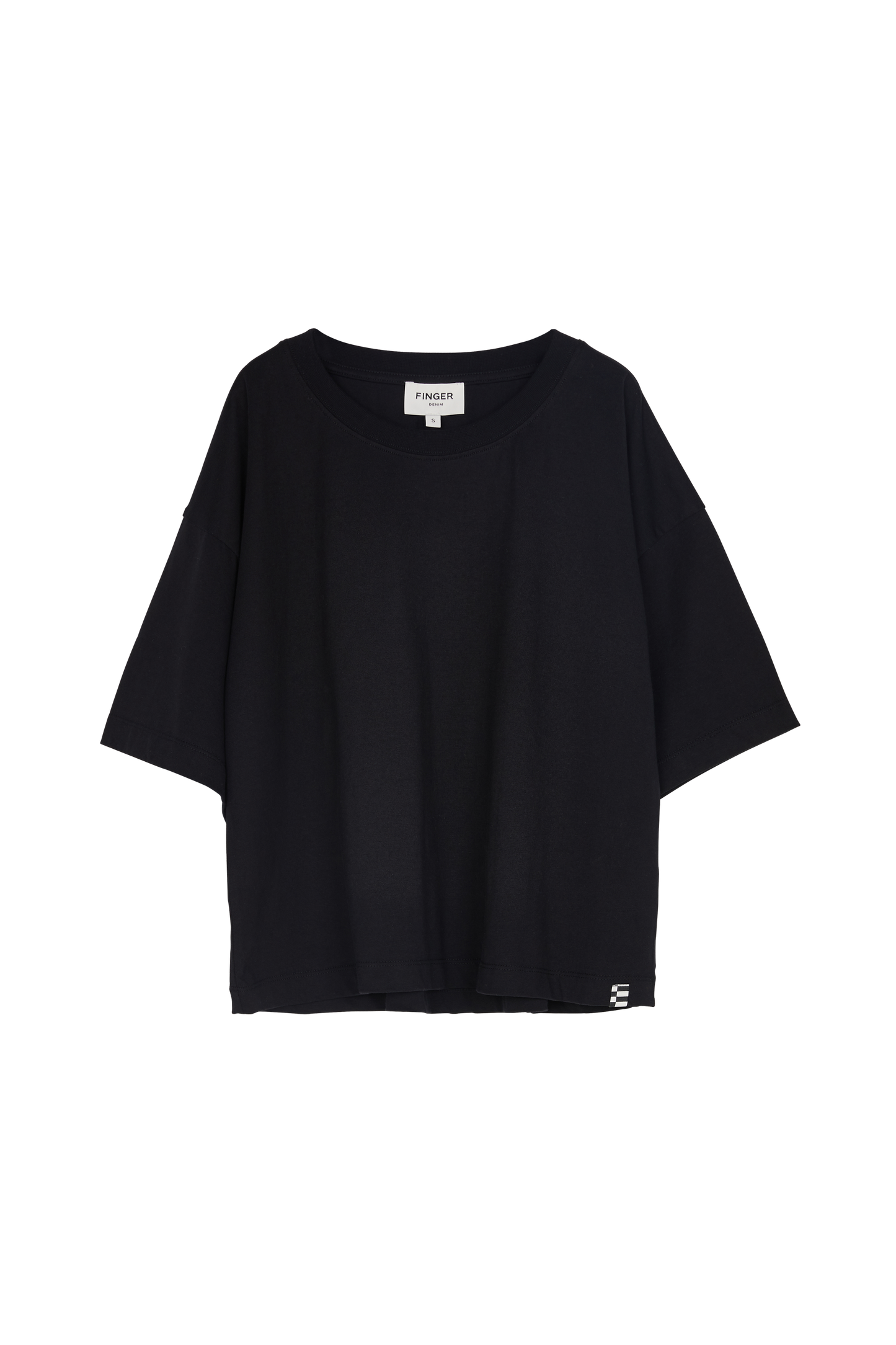 SC 002 Black - Cropped T-shirt | Women