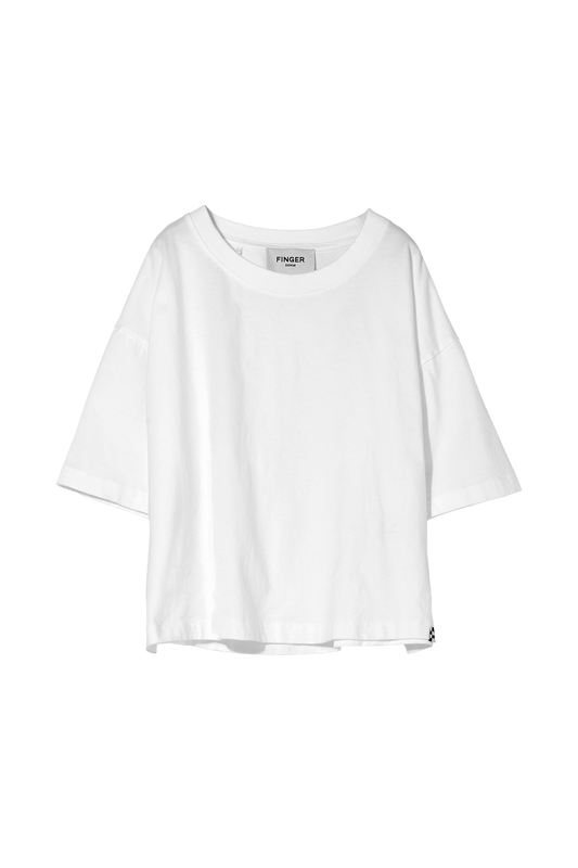 SC 002 White - Cropped T Shirt | Women