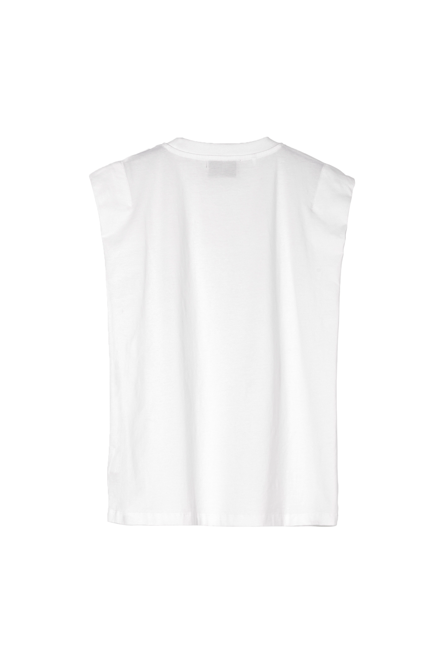 SC 003 White - Sleeveless T Shirt | Women