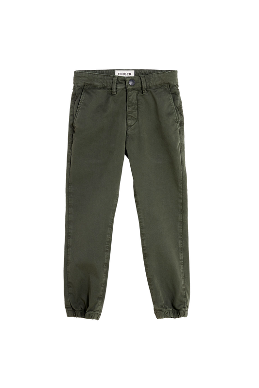 SKATER City Khaki - Elasticed Bottom Chino Fit Pants