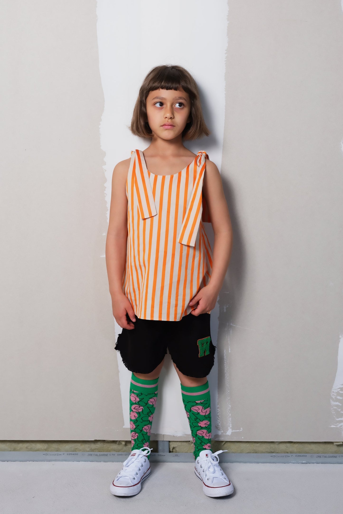 Inês Orange Stripes Tops Wolf & Rita 
