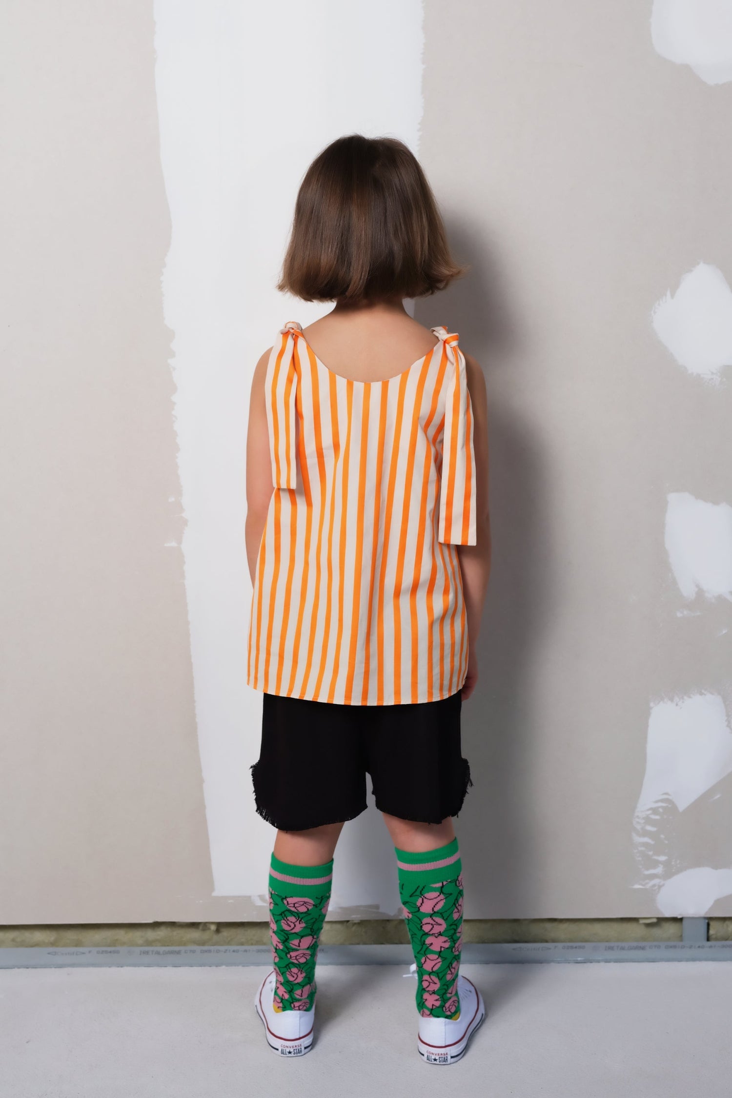 Inês Orange Stripes Tops Wolf & Rita 