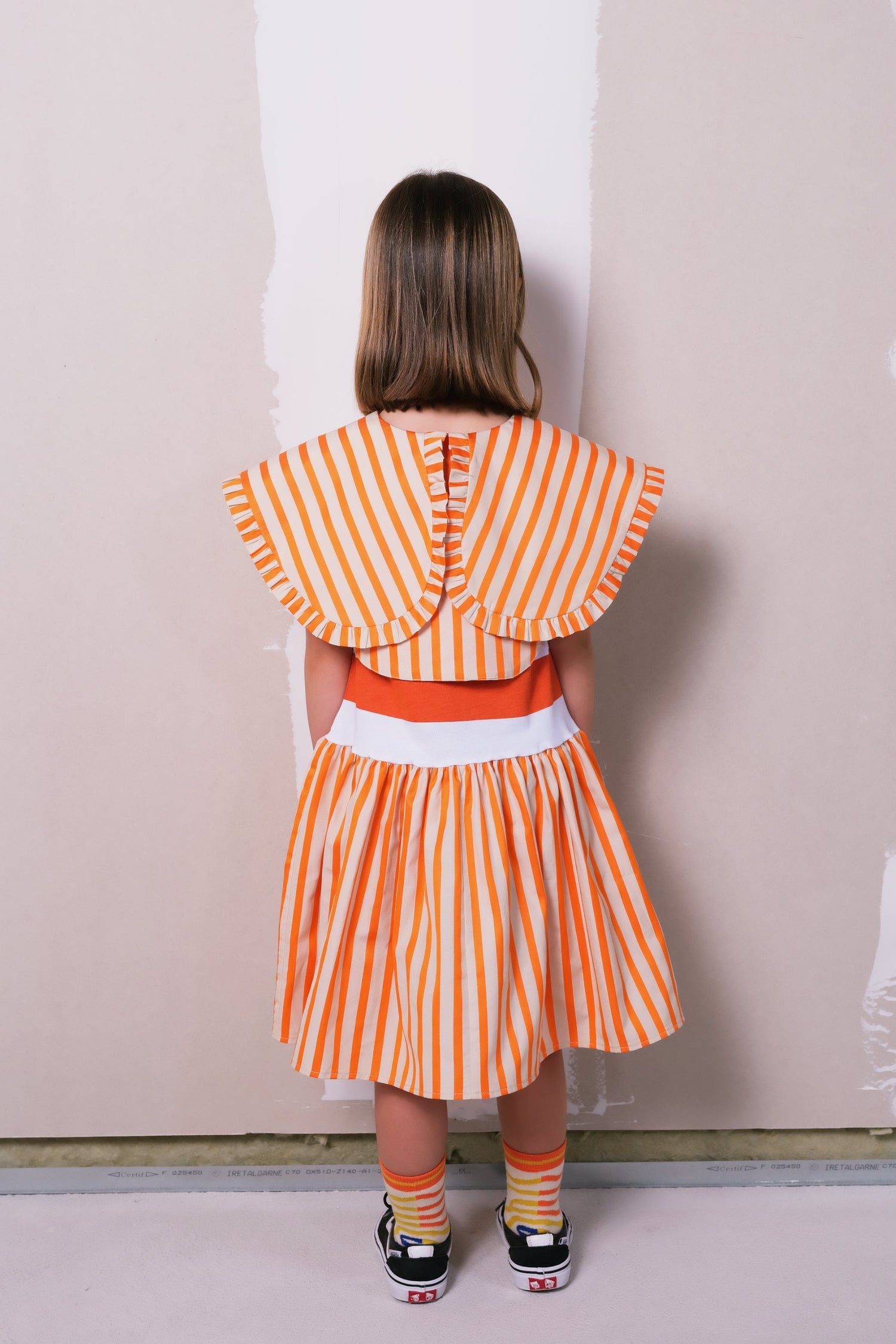 Marta Orange Stripes Accessories Wolf & Rita 