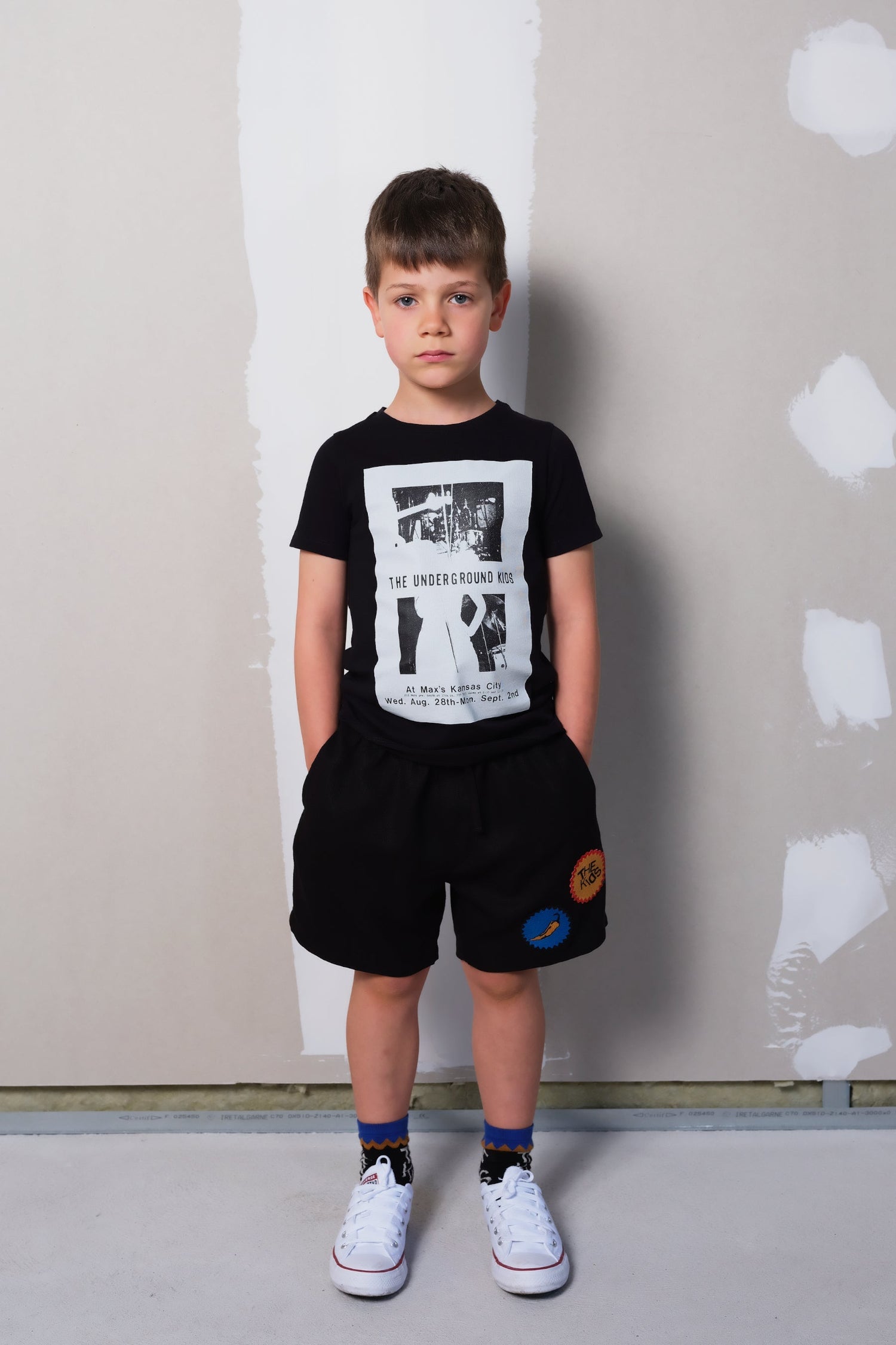Anselmo Black SHORTS Wolf & Rita 